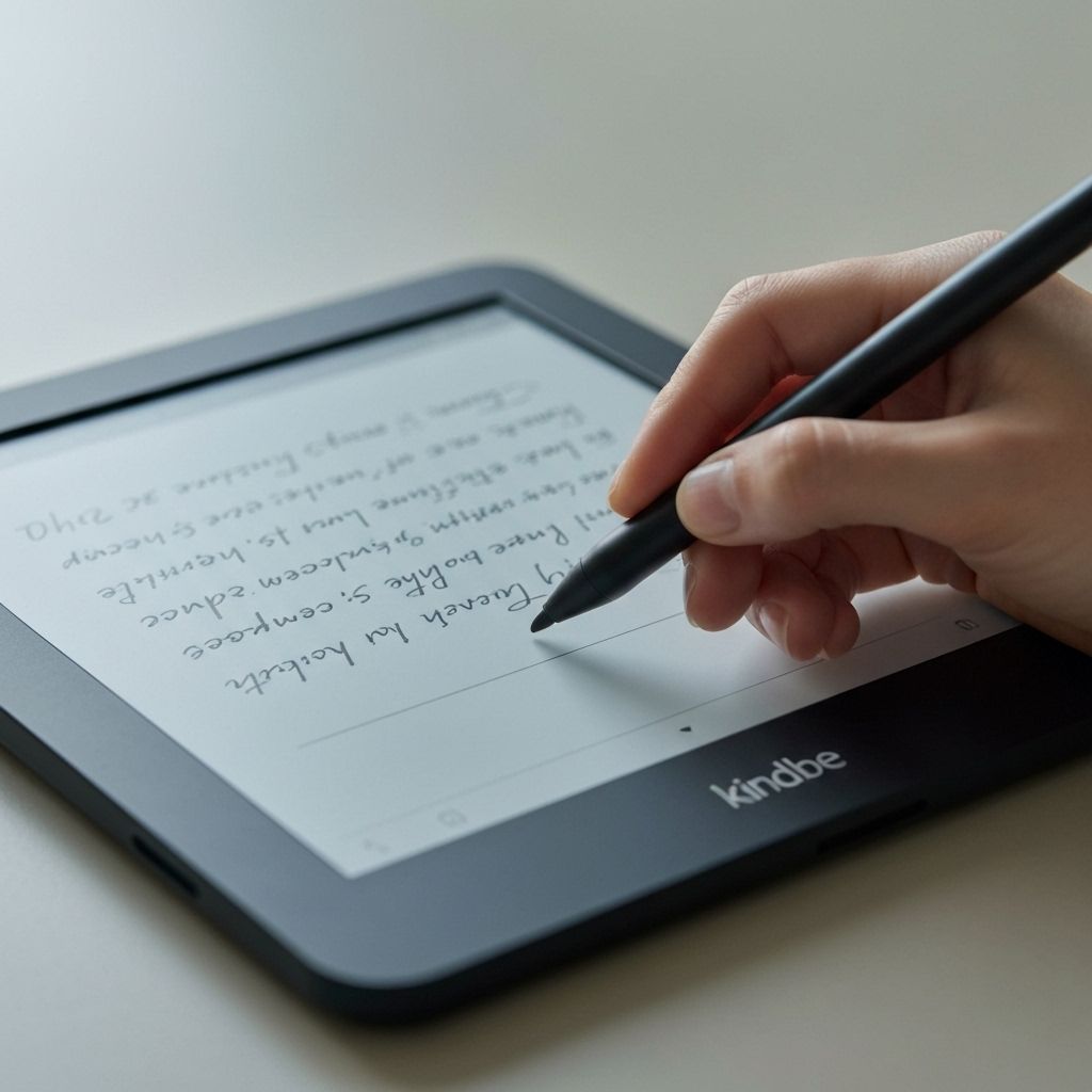 Kindle Scribe: ¿Vale la pena para tomar notas?